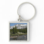 High Country Mountain Stream II Yosemite Park Keychain