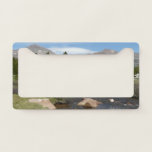 High Country Mountain Stream III at Yosemite License Plate Frame
