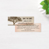 High Country Save the Date Bookmark Card (Desk)