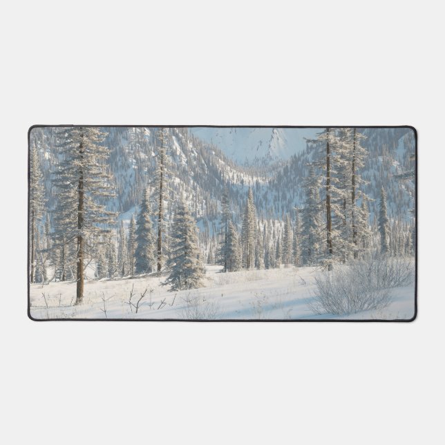High Country (Winter) Desk Mat (Front)