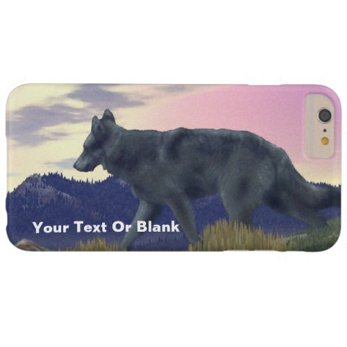 High Country Wolf Barely There iPhone 6 Plus Case