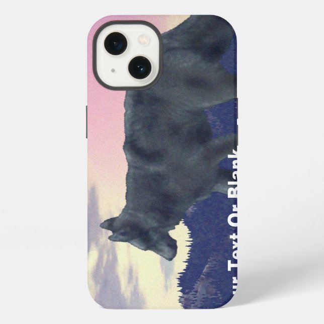 High Country Wolf Iphone Case (Back)