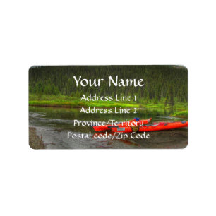 High Def Kayak; Mailing Necessities Label