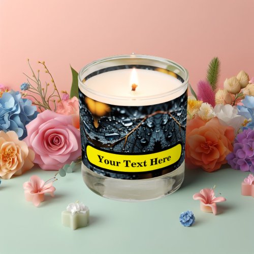 High Definition Leaf Scented Candle