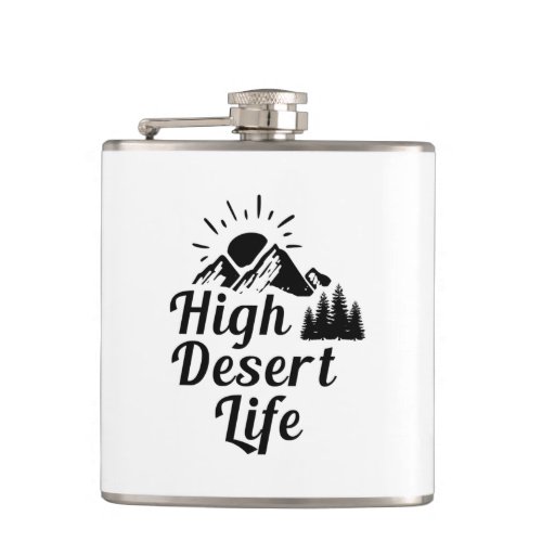 High Desert Life Flask