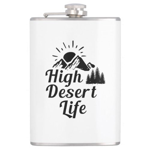 High Desert Life Flask