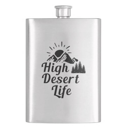 High Desert Life Flask