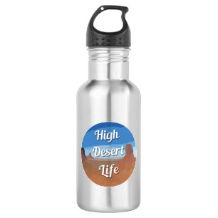 High Desert Life Stainless Steel Water Bottle