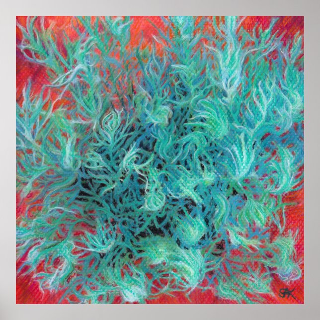 High Desert Sage Art Poster (Front)