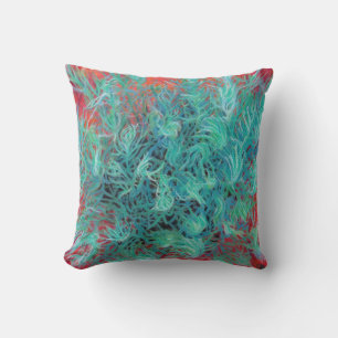 High Desert Sage Throw Pillow