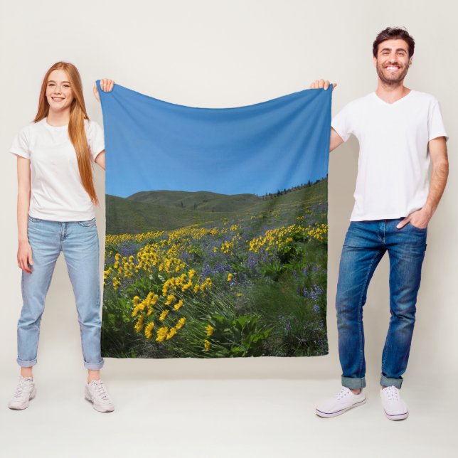 High Desert Springtime Fleece Blanket (In Situ)