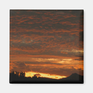 High Desert Sunset Magnet #1