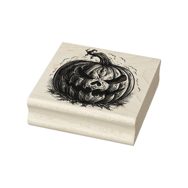 High Detail Jack O Lantern Stamp (Stamp)