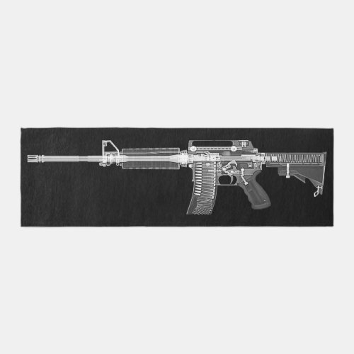 High Detailed X_rayCT scan of Real AR_15 Rifle Runner