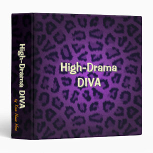High Drama Diva Binder
