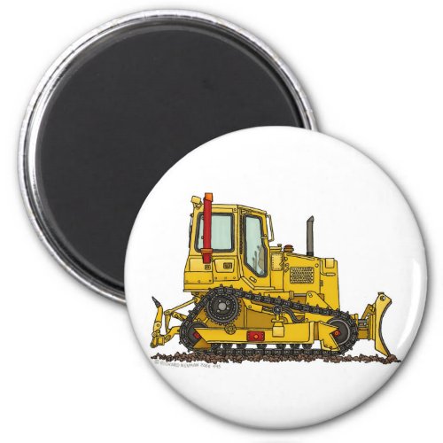 High Drive Bulldozer Dirt Mover Construction Magne Magnet