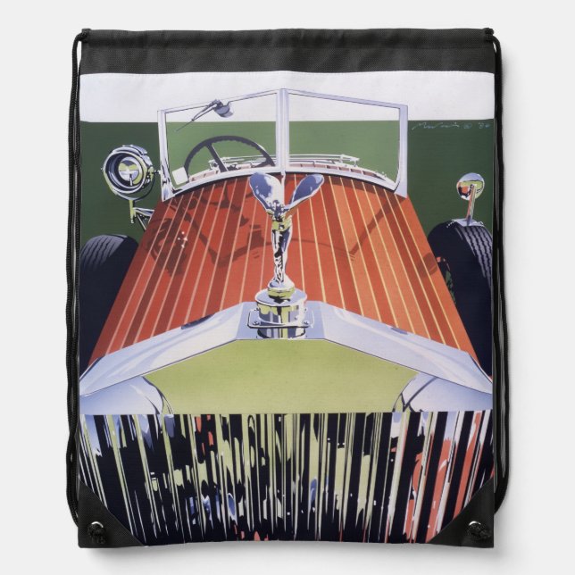 High end drawstring bag (Front)