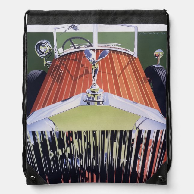 High end drawstring bag (Front)