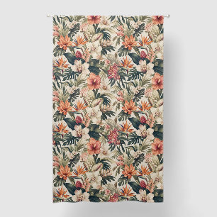 High-End Exotic Mixed Botanical Luxury Blackout Curtains