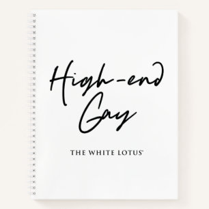 High-End Gay - The White Lotus Notebook