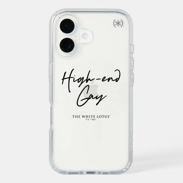 High-End Gay - The White Lotus Speck iPhone Case (Front)