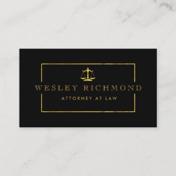 High End Luxe Attorney Business Cards by colourfuldesigns at Zazzle