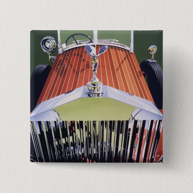 High end pinback button (Front)