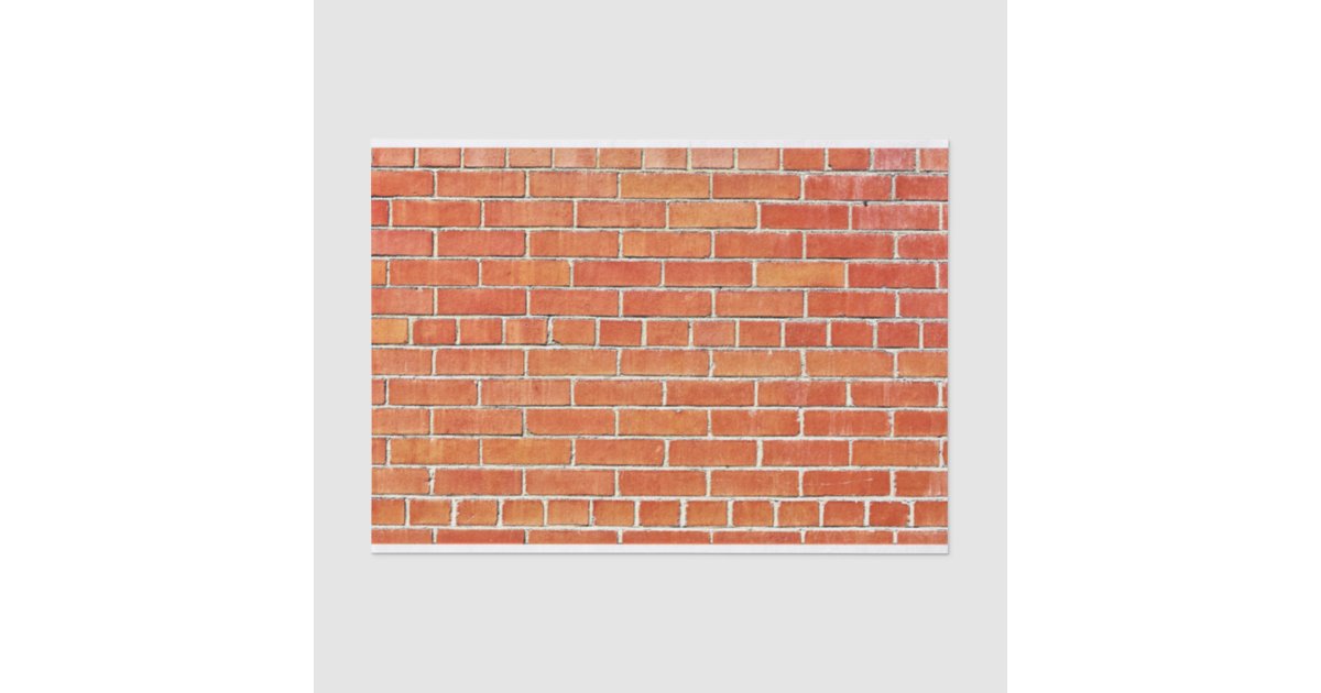 High Exposure Brick Wall Tissue Paper Photo Inspiration