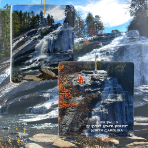 High Falls DuPont State Forest NC Photographic  Ceramic Ornament