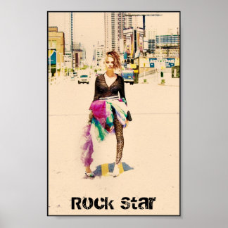 Rock Star Posters | Zazzle