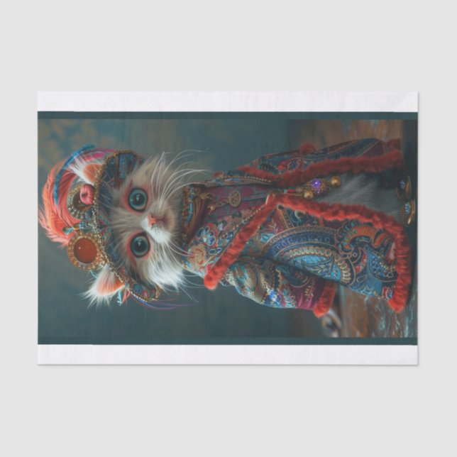 High Fashion Cat6 Tissue Paper (Front)