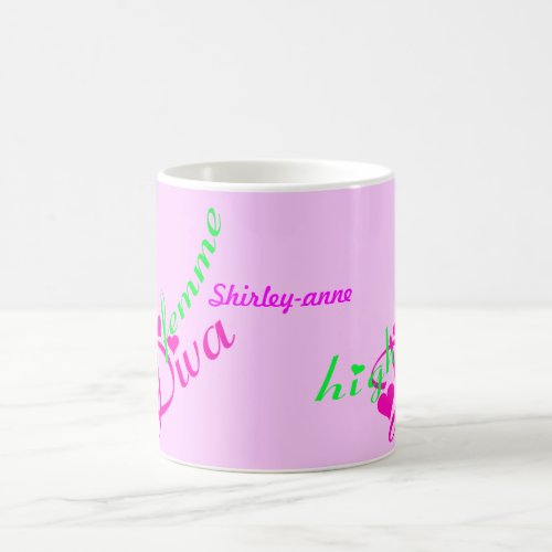 High Femme Diva Customizable Mugs