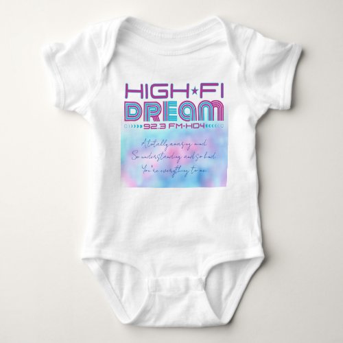 High Fi Baby Baby Bodysuit