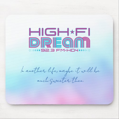 High Fi Mouse Pad