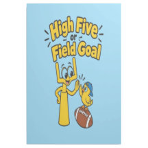 High Five or Field Goal Cartoon Kids Apparel