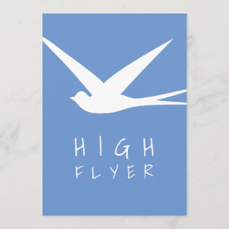 High Flyer Job Promotion Celebration Party Invitation