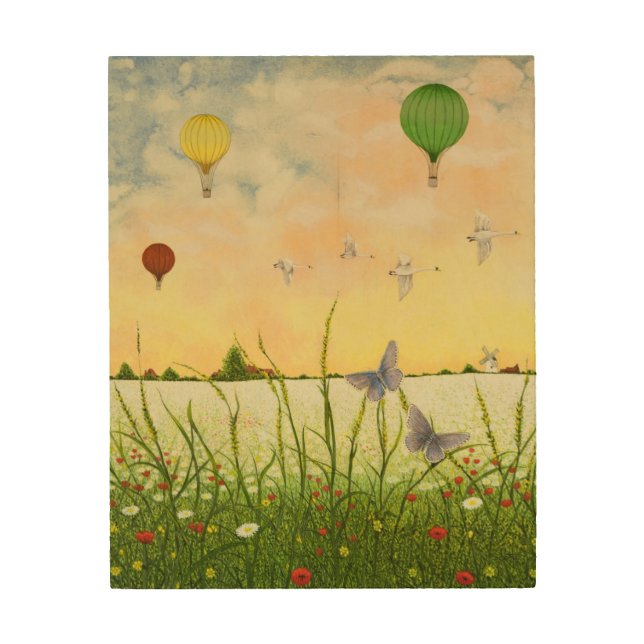 High Flyers 2011 Wood Wall Art (Front)