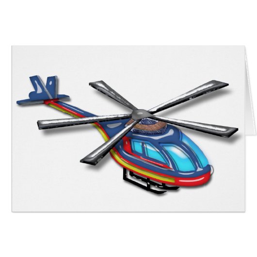 High Flying Helicopter Cards (Front Horizontal)