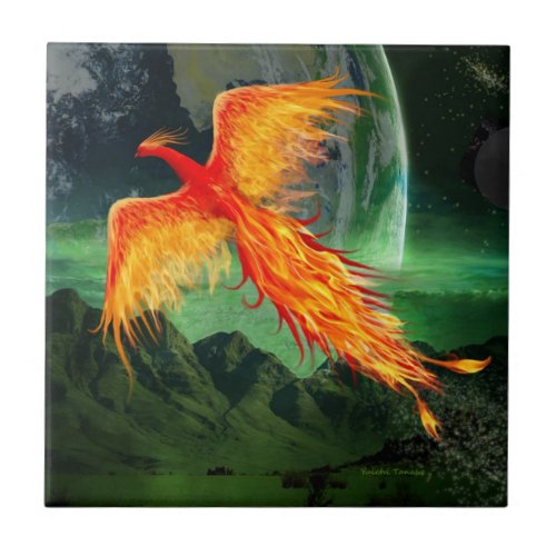 High Flying Phoenix Tile