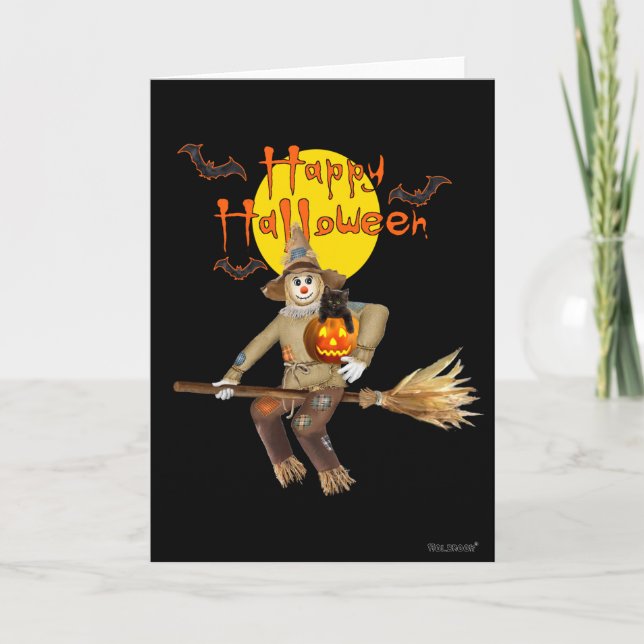 High Flying Scarecrow Card (Front)