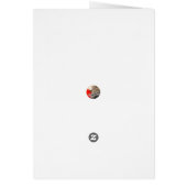 High Four Parrot Footprint (High Five) Cards (Back)