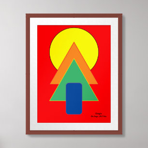 High Frequency - Chakra Stimulating Art Framed Art