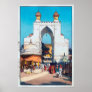 High Gate in Ajmer Sharif Dargah, Hiroshi Yoshida Poster