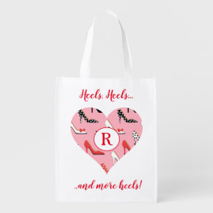 High Heel fanatic Grocery Bag