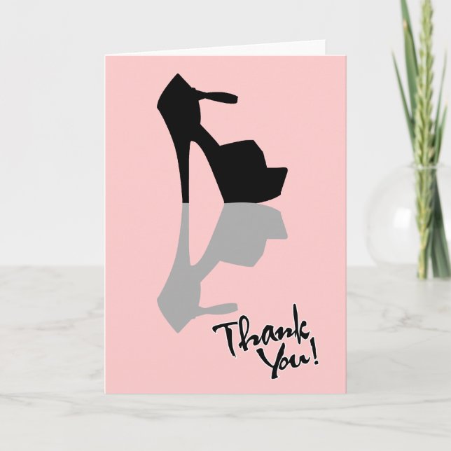 HIGH HEEL - PUMP IT UP THANK YOU CARD (Front)