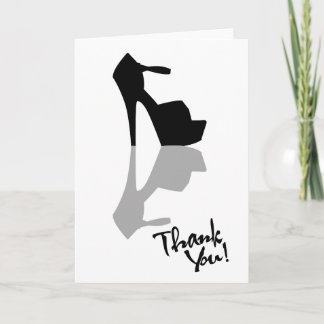 HIGH HEEL - PUMP IT UP THANK YOU CARD