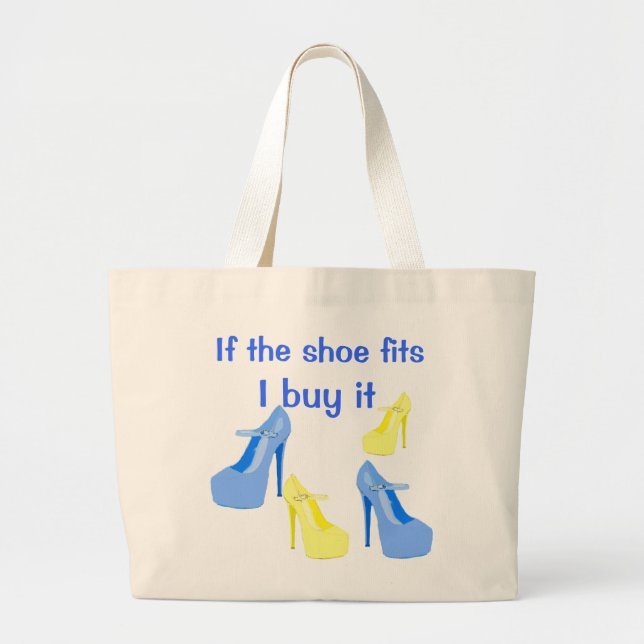 High Heel Shoe Design Tote (Front)
