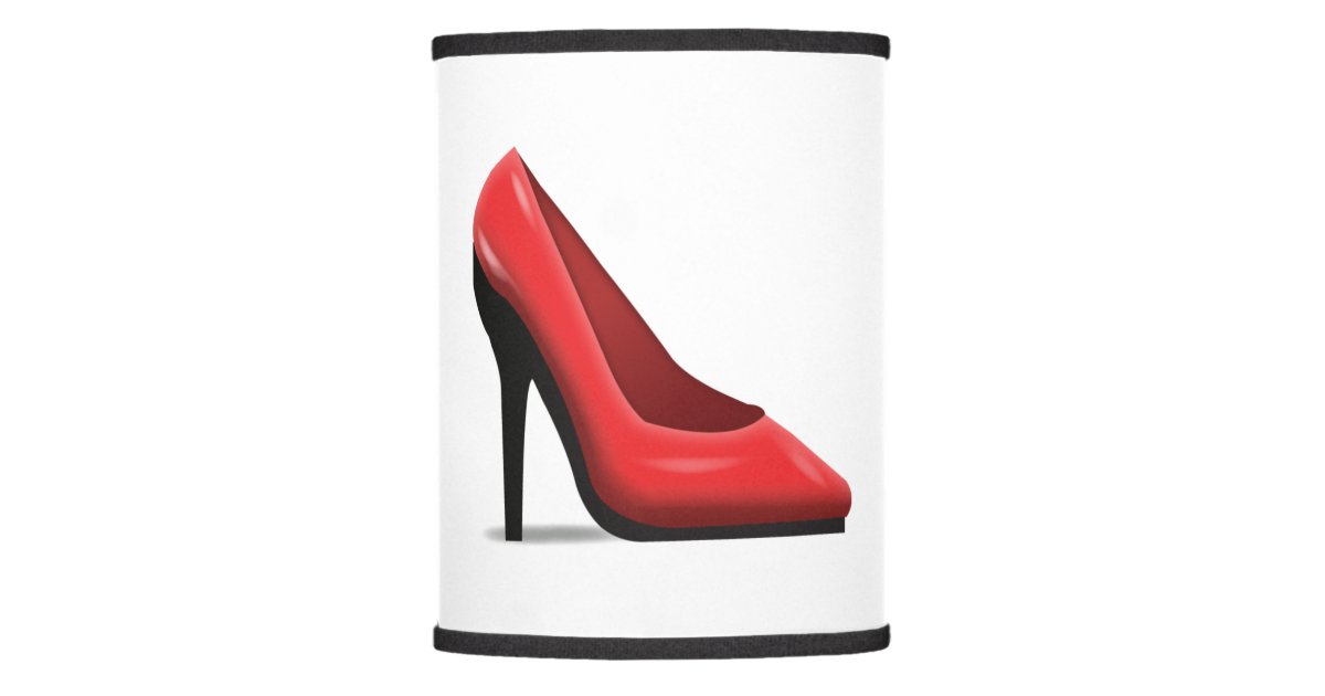 HIgh Heel Shoe Emoji Lamp Shade Zazzle