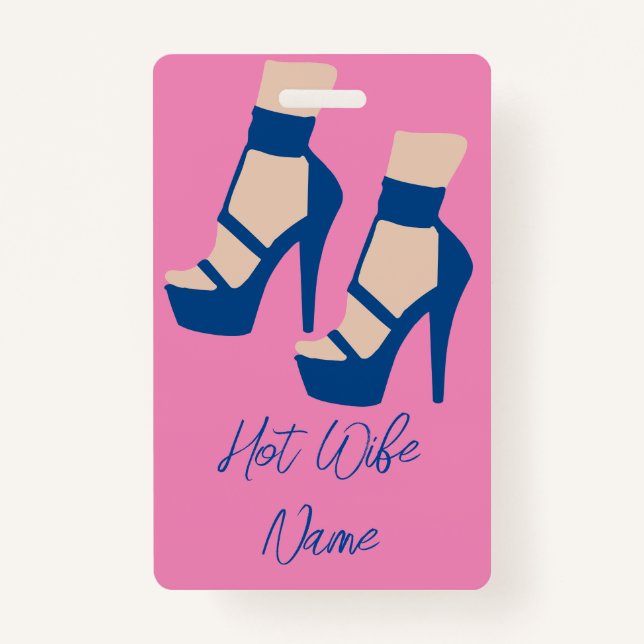 High Heel Shoe Thunder_Cove Badge (Front)