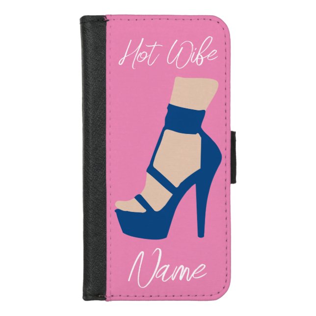 High Heel Shoe Thunder_Cove iPhone Wallet Case (Front)